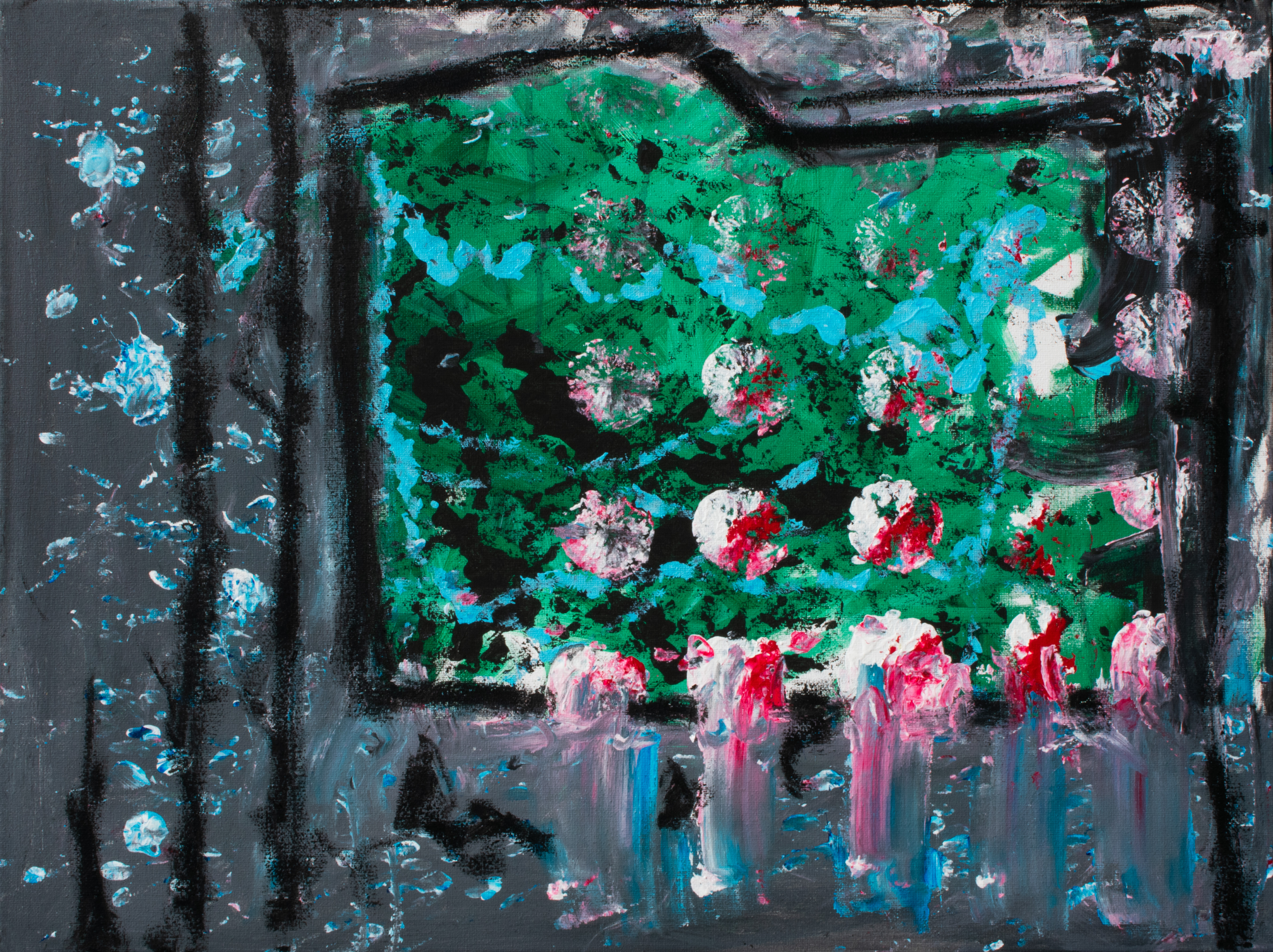 rainy window
